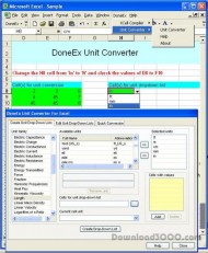 DoneEx Unit Converter screenshot